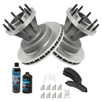 TRQ® - Front Disc Brake Kit with Ceramic Pads