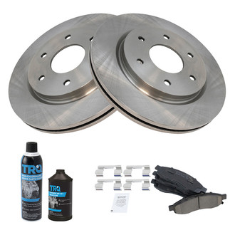 TRQ® - Front Disc Brake Kit with Ceramic Pads