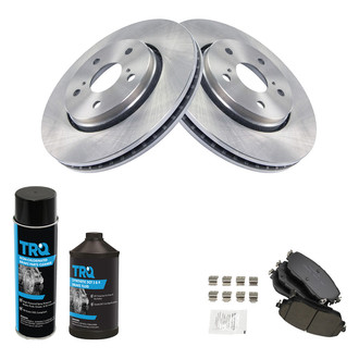 TRQ® - Front Disc Brake Kit with Ceramic Pads
