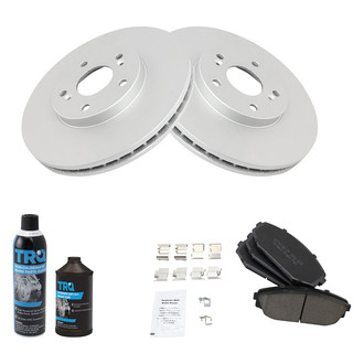 TRQ® - Front Disc Brake Kit with Ceramic Pads