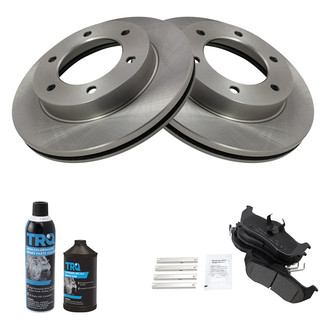 TRQ® - Rear Disc Brake Kit with Ceramic Pads