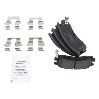 TRQ® - Rear Disc Brake Kit with Ceramic Pads