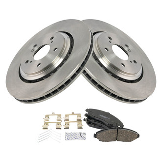 TRQ® - Front Disc Brake Kit with Ceramic Pads