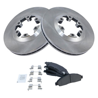 TRQ® - Front Disc Brake Kit with Ceramic Pads
