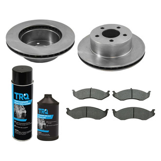TRQ® - Front Disc Brake Kit with Ceramic Pads