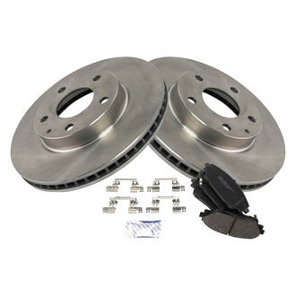 TRQ® - Front Disc Brake Kit with Ceramic Pads
