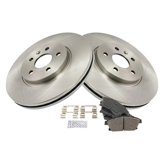 TRQ® - Front Disc Brake Kit with Ceramic Pads