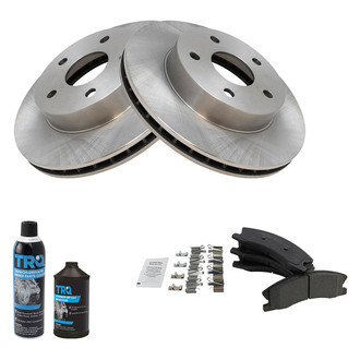 TRQ® - Front Disc Brake Kit with Ceramic Pads