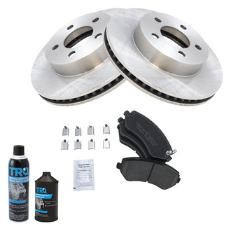 TRQ® - Front Disc Brake Kit with Ceramic Pads