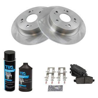 TRQ® - Rear Disc Brake Kit with Ceramic Pads
