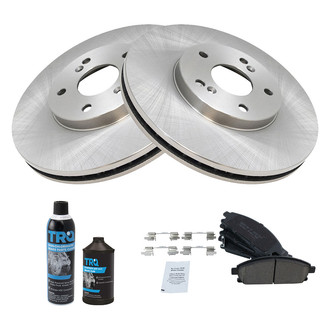 TRQ® - Front Disc Brake Kit with Ceramic Pads