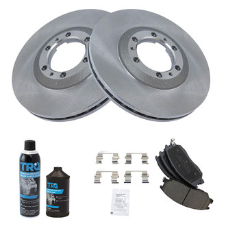 TRQ® - Front Disc Brake Kit with Ceramic Pads