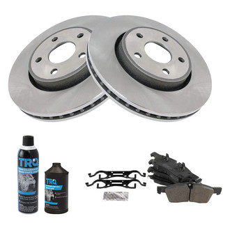 TRQ® - Front Disc Brake Kit with Ceramic Pads