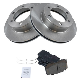 TRQ® - Front Disc Brake Kit with Ceramic Pads
