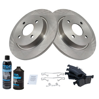 TRQ® - Rear Disc Brake Kit with Ceramic Pads