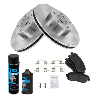 TRQ® - Front Disc Brake Kit with Ceramic Pads