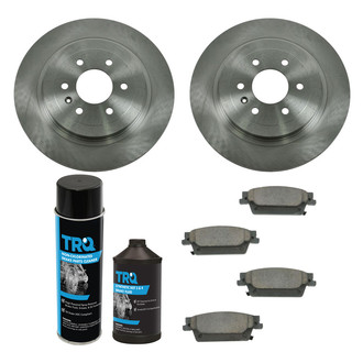 TRQ® - Rear Disc Brake Kit with Ceramic Pads