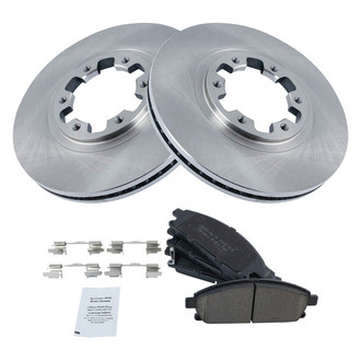TRQ® - Front Disc Brake Kit with Ceramic Pads