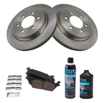 TRQ® - Rear Disc Brake Kit with Ceramic Pads