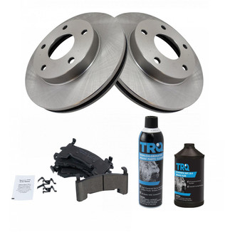TRQ® - Rear Disc Brake Kit with Ceramic Pads