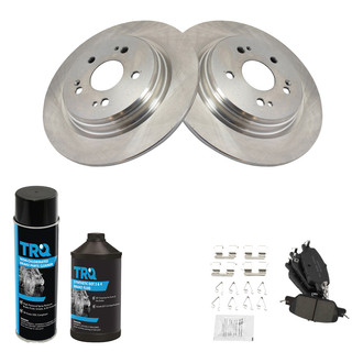 TRQ® - Rear Disc Brake Kit with Ceramic Pads
