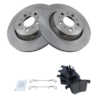 TRQ® - Rear Disc Brake Kit with Ceramic Pads
