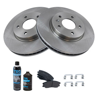 TRQ® - Front Disc Brake Kit with Ceramic Pads