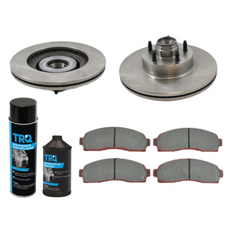 TRQ® - Front Disc Brake Kit with Ceramic Pads