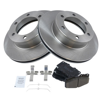 TRQ® - Front Disc Brake Kit with Ceramic Pads