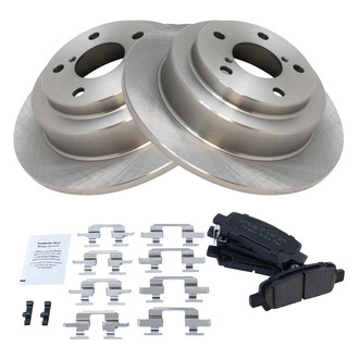 TRQ® - Rear Disc Brake Kit with Ceramic Pads