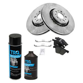 TRQ® - Front Disc Brake Kit with Ceramic Pads