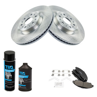 TRQ® - Front Disc Brake Kit with Ceramic Pads