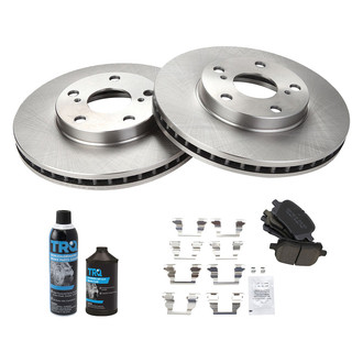TRQ® - Front Disc Brake Kit with Ceramic Pads