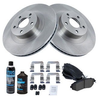 TRQ® - Front Disc Brake Kit with Ceramic Pads