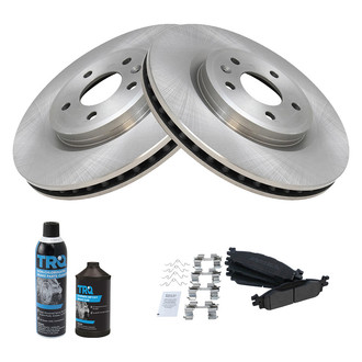 TRQ® - Front Disc Brake Kit with Ceramic Pads