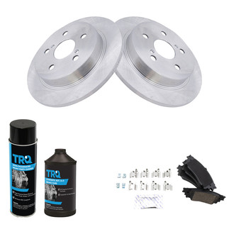 TRQ® - Rear Disc Brake Kit with Ceramic Pads