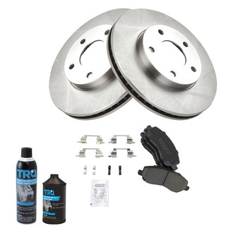TRQ® - Front Disc Brake Kit with Ceramic Pads