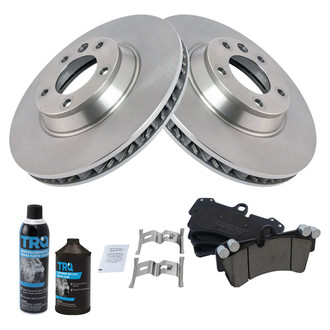 TRQ® - Front Disc Brake Kit with Ceramic Pads