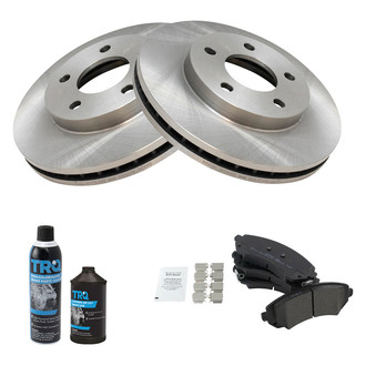 TRQ® - Front Disc Brake Kit with Ceramic Pads