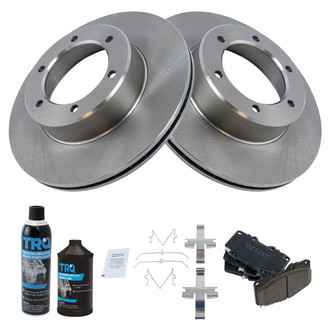 TRQ® - Front Disc Brake Kit with Ceramic Pads