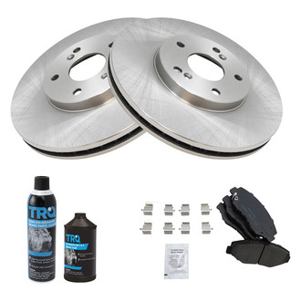 TRQ® - Front Disc Brake Kit with Ceramic Pads