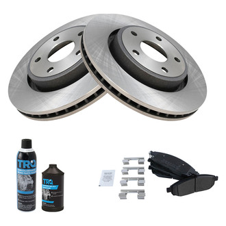 TRQ® - Front Disc Brake Kit with Ceramic Pads