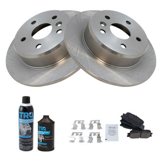 TRQ® - Rear Disc Brake Kit with Ceramic Pads