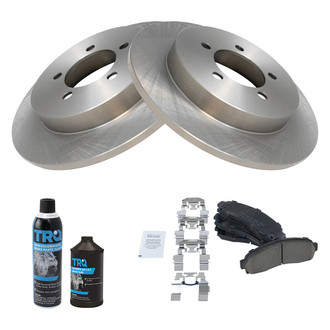 TRQ® - Front Disc Brake Kit with Ceramic Pads