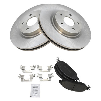 TRQ® - Front Disc Brake Kit with Ceramic Pads