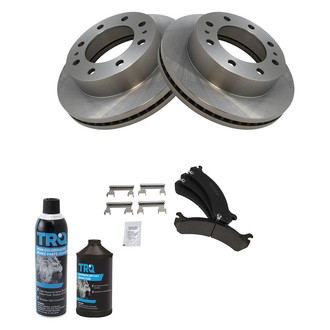 TRQ® - Front Disc Brake Kit with Ceramic Pads