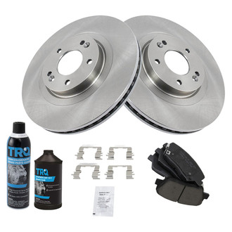 TRQ® - Front Disc Brake Kit with Ceramic Pads