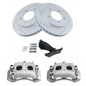 TRQ® - Performance Ceramic Brake Kit with Calipers