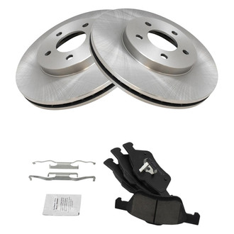 TRQ® - Front Disc Brake Kit with Ceramic Pads