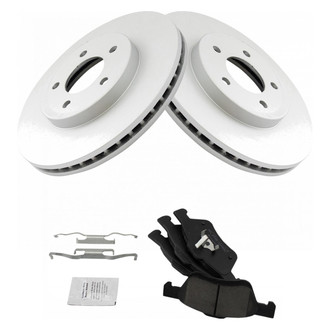 TRQ® - Front Disc Brake Kit with Ceramic Pads